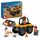 LEGO City Radlader - Spielzeugbagger für Kleinkinder, Mädchen und Jungen ab 4 Jahren - Fahrzeug Spielset - Montessori Geschenkideen für die Vorschule - Set mit 2 Bauarbeiter Minifiguren 60450