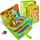 Quanquer Animals Busy Board Spielzeug ab 1 2 3 Jahre - Montessori Busy Book für Frühe Bildung Auto & Flugzeug Fahrten - Geburtstag Feiertag Ostern Kindertag Geschenke für Kleinkinder mit Geschenkbox