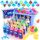 Hot Bee Aqua Gelz Set, DIY Kreatives Spielzeug Ab 4 5 6 7 Jahre Mädchen, 3D Aqua Fairy Creature Kinder Magic Water Elf Toy Kit, Squishy Selber Machen Set, Magisches Wassergel Geschenk Für Mädchen 4+