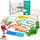 Jastown Kreatives Holzpuzzle St?cke & Ringe,formanpassungsspiel,Montessori Spielzeug ab 3 4 5 6 Jahre,Tangram Kinder,konzentrationsspiele lernspiele ab 4 5 6 Jahre,steckspiel holzpuzzle Kinder