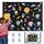 BONNYCO Sonnensystem Kinder 61 Filz Figuren. Planeten Kinder Spielzeug, Geschenke für Jungs Mädchen 3 4 5 6 7 8 Jahre. Sonnensystem Modell, Pädagogisches Montessori Spielzeug Weltraum, Weihnachten