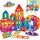 Magnetische Bausteine 95 Stück,Magnete Kinder Spielzeug ab 3 4 5 6 7 8 Jahre Junge Jungen Mädchen Magnetbausteine Magnetspiel mit Buchstaben,Zahlen und Riesenrad，Geburtstagsgeschenke für Kinder