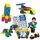 Clics Konstruktionsspielzeug für Kinder ab 3 Jahre, kreatives Lernspielzeug im 377 Teile Set, Bausteine für Mädchen und Jungen, Montessori STEM-Spielzeug, Langlebige Spielzeug aus recyceltem Material