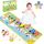 Lobyoh Baby Musikmatte Klaviermatte mit 8 Musikinstrumente, Keyboard Kinder Tanzmatte, Spielzeug Geschenk für Kleinkinder Jungen Mädchen