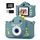 Kinderkamera, Gofunly Kinder Kamera 1080P 2,0-Zoll-Bildschirm Selfie Digitalkamera mit 32GB-Karte für 3-12 Jahre Jungen Mädchen Geburtstagsgeschenk Weihnachten Spielzeug Dunkelgrün Dinosaurier