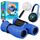 Fernglas für Kinder - Optimales Geschenk für Jungen und Mädchen - Starke Vergrößerung 8X21 – Umfangreiches Set inklusive Lupe & Kompass – Spielzeug für Kinder 3-12 Jahre