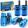 Dislocati Walkie Talkie Kinder, Outdoor Spielzeug ab 3-9 Jahre Junge Fernglas für Kinder Geschenke Junge 3-9 Jahre Garten Spielzeug Kinder für Draußen Kinderspielzeug ab 3-10 Jahre Outdoor Spiele