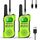 AWANFI Walkie Talkie Kinder, 3-12 Jahre, Walkie Talkie Aufladbar mit Li-ion Akku, Funkgerät Set, Walky Talky mit VOX, LCD Taschenlampe, Tastensperre, Walki Talki für Geschenk Camping Abenteuer