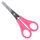 Westcott Kinderschere Pink Rechtshänder | Schere mit integrierter 5 cm Skala | Bastelschere 13 cm (5") ideal für Kinderhände | Sicherheit durch abgerundete Spitze | E-21591 00