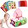 YOGINGO Baby Spielzeug 6 Monate - Tissue Box Montessori Sensorik Hohem Kontrast Spielsachen, Jungen & Mädchen Kinder Frühes Lernspielzeug Geschenke