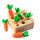 Holzspielzeug ab 1 Jahr | Baby Motorik Spielzeug für 12 Monate Jungen und Mädchen | Montessori Sortierspiel Holzpuzzle Karottenernte | Lernspielzeug für Kinder als Geburtztag Geschenk (Karroten)