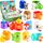 HappyGoLucky Adventskalender Kinder 2026,Montessori Spielzeug ab 1-3 Jahre Weihnachtskalender Geschenk Mädchen Junge 1-3 Jahre Baby Spielzeug Kleine Geschenke für Kinder Lernspielzeug