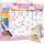 Edubini Belohnungstafel für Kinder - [100 Aufgaben + 350 Magnete] - Belohnungssystem für Verantwortung - Family Plan, Montessori Magnettafel, Wochenplaner, Adhs Hilfsmittel - inkl. Tasche, Stift