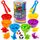 YIQOGAME Spielzeug Ab 3 4 5 Jahre,Farbiger Klassifikationsspielzeuge Set Montessori Spielzeug Mit Passenden Sortierbechern Und Pinzetten Lernspielzeug Kinderspielzeug Lernen Feinmotorik