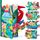 hahaland Baby Spielzeug 0 6 Monate Dinosaurier Babybuch, Sensorisches Stoffbuch mit Schwanz,Interaktive Fühlbuch Knisterbuch Babyspielzeug ab 0-6 Monate,Quiet Book Weihnachten Geschenk für Neugeborene