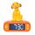 Lexibook, Disney Der König der Löwen, Simba Nachtlichtwecker, Klänge und Melodien, LCD-Bildschirm mit Hintergrundbeleuchtung, Beleuchtung, Schlummerfunktion, gelb/orange, RL800AN