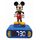 Lexibook, Disney Mickey, Wecker mit Nachtlicht, Sounds und Melodien, hintergrundbeleuchtetes LCD-Display, beleuchtet, Schlummerfunktion, Blau, RL800MCH