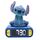 Lexibook, Disney Stitch, Nachtwecker, Sounds und Melodien, hintergrundbeleuchtetes LCD-Display, beleuchtet, Schlummerfunktion, Blau, RL800D