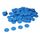 Spielchips blau (100 Stück) aus RE-Plastic® | Zählchips Marker Tokens ø 25 mm