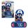 Lexibook, Marvel Avengers, Avengers Nachtlicht Wecker, Sounds und Melodien, Hintergrundbeleuchtetes LCD-Display, Leuchtend, Snooze, RL800AV1