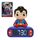 Lexibook, Superman, Superman Wecker mit Nachtlicht, Geräusche und Melodien, Hintergrundbeleuchtetes LCD-Display, Leuchtend, Schlummerfunktion, RL800SU