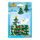 Hama Perlen 4108 Kleines Set Tannenbaum mit ca. 450 bunten Midi Bügelperlen mit Durchmesser 5 mm, Stiftplatte und Motivvorlage, inkl. Bügelpapier, kreativer Bastelspaß für Groß und Klein