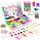 URMYWO 2800+ Loom Bänder Set, 32 Farben Loom Bänder Zubehör, Bunte Gummibänder Loops, Gummis Set für Armbänder, Kinder Anfänger Basteln DIY, Geschenk für Mädchen