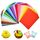 Jingxu Bunter Filzstoff | 60 Farben Bunte Filzplatten 20 x 30cm Bastelfilz Filz Blätter Polyester Felt Fabric DIY Stoff Filzplattenset bunt