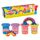 Play-Doh 4er-Pack Schimmerglanzknete – kreatives Knet-Set mit glitzernder Knete für fantasievolles Spielen
