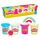 Play-Doh 4er-Pack Konfettiknete – buntes Knet-Set für kreatives Spielen und Basteln