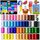 iFergoo Modelliermasse-Set, 50 Farben, Ofen-Modelliermasse-Set, ungiftig, lebendige Farben für Schmuckherstellung und Miniaturen, DIY Handwerk für Anfänger, Erwachsene und Kinder