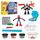Play-Doh Marvel Spider-Man Netz-Action Set, 2 Spielfiguren und vielen Knetformen, 4 Dosen Modelliermasse in passenden Farben, kreatives für Kinder ab 3 Jahren