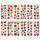 Cobee 3D Puffy Aufkleber für Kinder, 12 Blätter Schaumstoff Gemüse Obst farbige Kinder Aufkleber für Scrapbooking Lehrer Belohnungsaufkleber DIY Dekoration Aufkleber für Jungen Mädchen