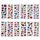 Cobee 3D Meerestiere Aufkleber für Kinder, 12 Bögen Puffy Sticker Sea Ocean Life Foam Sticker Sea Window Gel Clings Decals für Jungen und Mädchen