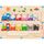 Montessori Spielzeug Magnetspiel Labyrinth ab 2 3 4 5 Jahre, Holzspielzeug Kinderspielzeug Lernspiele Busy Board, Magnet Spielzeug Kinder Motorikspielzeug Sortierspiel Geschenk für Mädchen Jungen