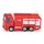 siku 1034, Feuerwehr Tanklöschfahrzeug, Metall/Kunststoff, Rot, Anhängerkupplung