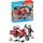 PLAYMOBIL Action Heroes 71466 Feuerwehrmotorrad am Unfallort, rasante Fahrt zum Einsatz, mit vielfältigem Zubehör wie Funkgerät und Feuerlöscher, realitätsnahes Spielzeug für Kinder ab 4 Jahren