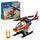 LEGO City Feuerwehrhubschrauber, Set mit Hubschrauber-Spielzeug und Pilot-Figur, Feuerwehr-Helikopter für EIN fantasievolles Spielerlebnis, Geschenk für Kinder, Jungen und Mädchen ab 5 Jahren 60411