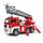 bruder 02771 - Man TGA Feuerwehr mit Drehleiter, Wasserpumpe & Light & Sound Modul - 1:16 Einsatzfahrzeug, Feuerwehrauto, Notruf, Löschfahrzeug, Spielzeug