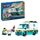 LEGO City Rettungswagen - Spielzeug mit 2 Minifiguren (Skateboarder und Fahrer) - Lernspielzeug für Jungen und Mädchen ab 5 Jahren - Geschenkideen zum Geburtstag und für die Feiertage 60451