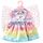 BABY born Einhorn Feen Outfit, buntes Puppenkostüm mit Flügeln und Einhorn-Motiv für 43 cm Puppen, 829301 Zapf Creation