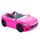 Barbie HBT92 - Cabrio-Fahrzeug, pink mit rollenden Rädern und realistischen Details, 2-Sitzer, Spielzeug Geschenk für Kinder ab 3 Jahren
