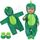 Aolso Kleidung Outfits für Baby Puppen, Babypuppenkleidung für 14–18 Zoll große Puppen, 35–45 cm große Babypuppen, Puppe Zubehör, Neue Puppenkleidungs-Outfits, Geschenke für Mädchen (Dinosaurier)