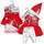 Baby Born Weihnachtsoutfit 43cm, Weihnachtskleid mit Pailletten, Leggings und Weihnachtsmütze für 43cm Puppen, 836118 Zapf Creation