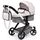 Bayer Design 17031AA Puppenwagen Xeo mit Tasche, höhenverstellbarer Griff, Schwenkschieber, wandelbar als Puppenjogger, bewegliche Vorderräder, integrierter Korb