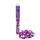 Plus-Plus 9604244 Kreativ-Bausteine Tube, Glitzer, Geniales Konstruktionsspielzeug, 100 Teile