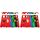 LATERN 6Pcs Superheld Cape und Maske, Cartoon Superheld Kostüme Verkleiden sich Spielzeug für Kinder Jungen Mädchen Geburtstag Party Favors (Packung mit 2)