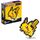 MEGA Pokémon Pikachu - zusammenbaubare Pixel Art Figur mit Retro-Look, inklusive Basis zur Wandmontage, für Erwachsene Baumeister und Sammler, HTH74