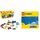 LEGO Classic Mittelgroße Bausteine-Box, Konstruktionsspielzeug & Classic Blaue Bauplatte, quadratische Grundplatte mit 32x32 Noppen als Basis Sets, Konstruktionsspielzeug für Kinder 11025