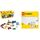 LEGO Classic Mittelgroße Bausteine-Box, Konstruktionsspielzeug & Classic Weiße Bauplatte, quadratische Grundplatte mit 32x32 Noppen als Basis Sets, Konstruktionsspielzeug 11026